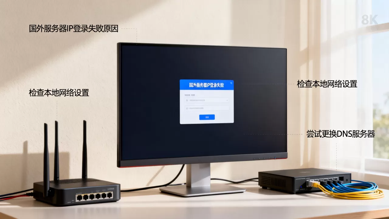 国外服务器IP为什么登录不了,怎么解决? 国外服务器IP为什么登录不了,怎么解决?