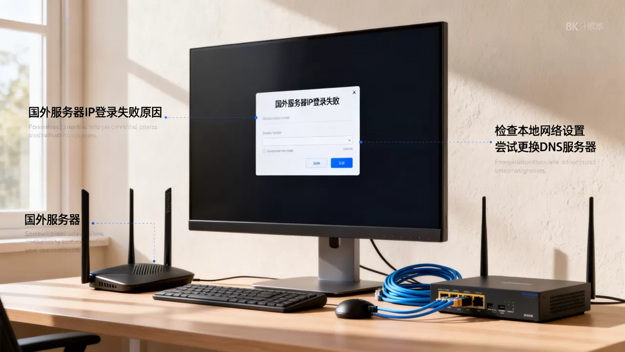 国外服务器IP为什么登录不了,怎么解决? 国外服务器IP为什么登录不了,怎么解决?