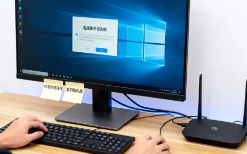 Win10连接服务器失败是怎么回事，如何解决？