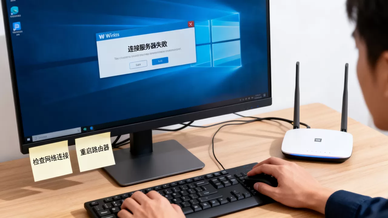 Win10连接服务器失败是怎么回事,如何解决? Win10连接服务器失败是怎么回事,如何解决?