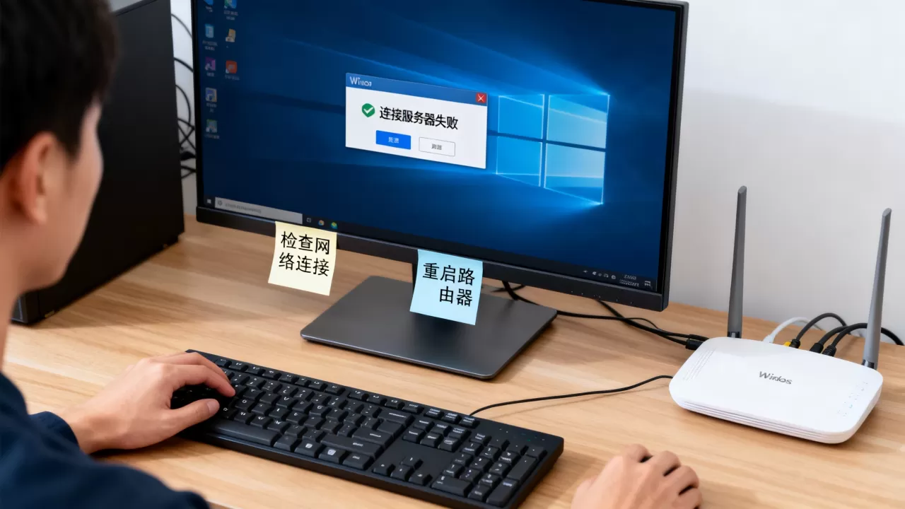 Win10连接服务器失败是怎么回事,如何解决? Win10连接服务器失败是怎么回事,如何解决?