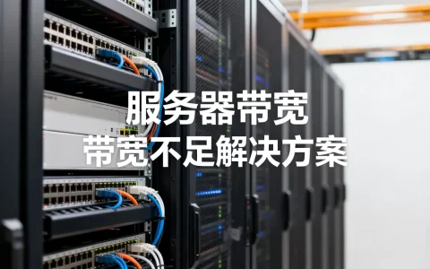 服务器带宽一般多少才够用，带宽不够怎么解决？