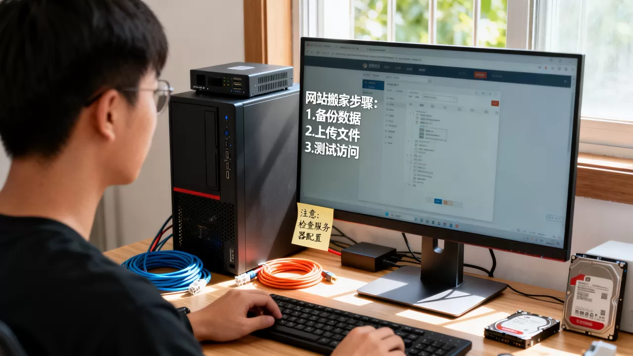 新手怎么把网站搬家到刚租的服务器上,有哪些注意事项? 新手怎么把网站搬家到刚租的服务器上,有哪些注意事项?