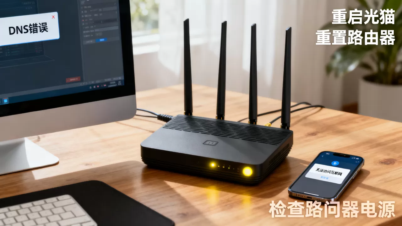 路由器连接时找不到服务器DNS错误怎么办,怎么修复? 路由器连接时找不到服务器DNS错误怎么办,怎么修复?