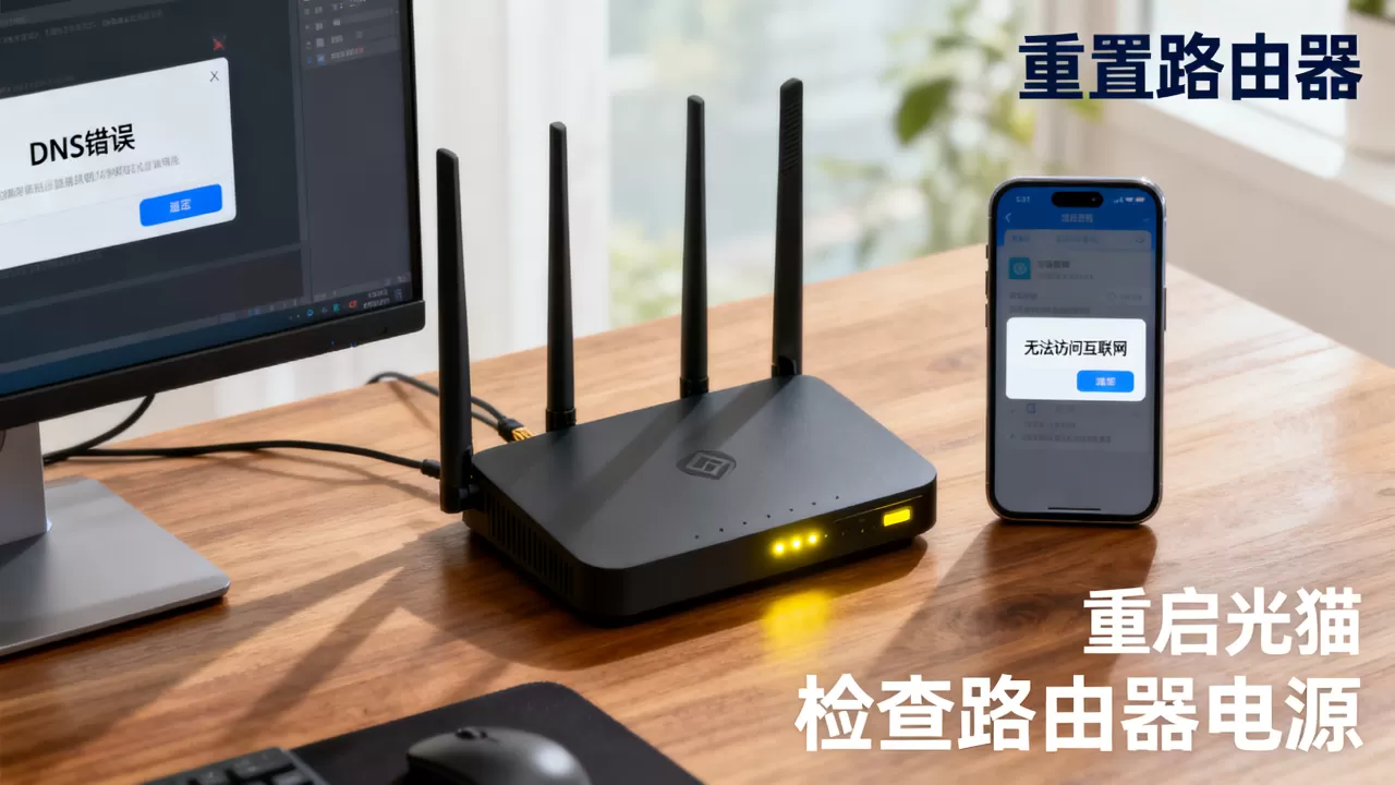 路由器连接时找不到服务器DNS错误怎么办,怎么修复? 路由器连接时找不到服务器DNS错误怎么办,怎么修复?
