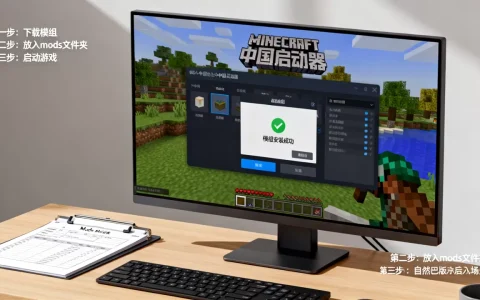 我的世界中国版启动器服务器怎么加模组，模组安装教程