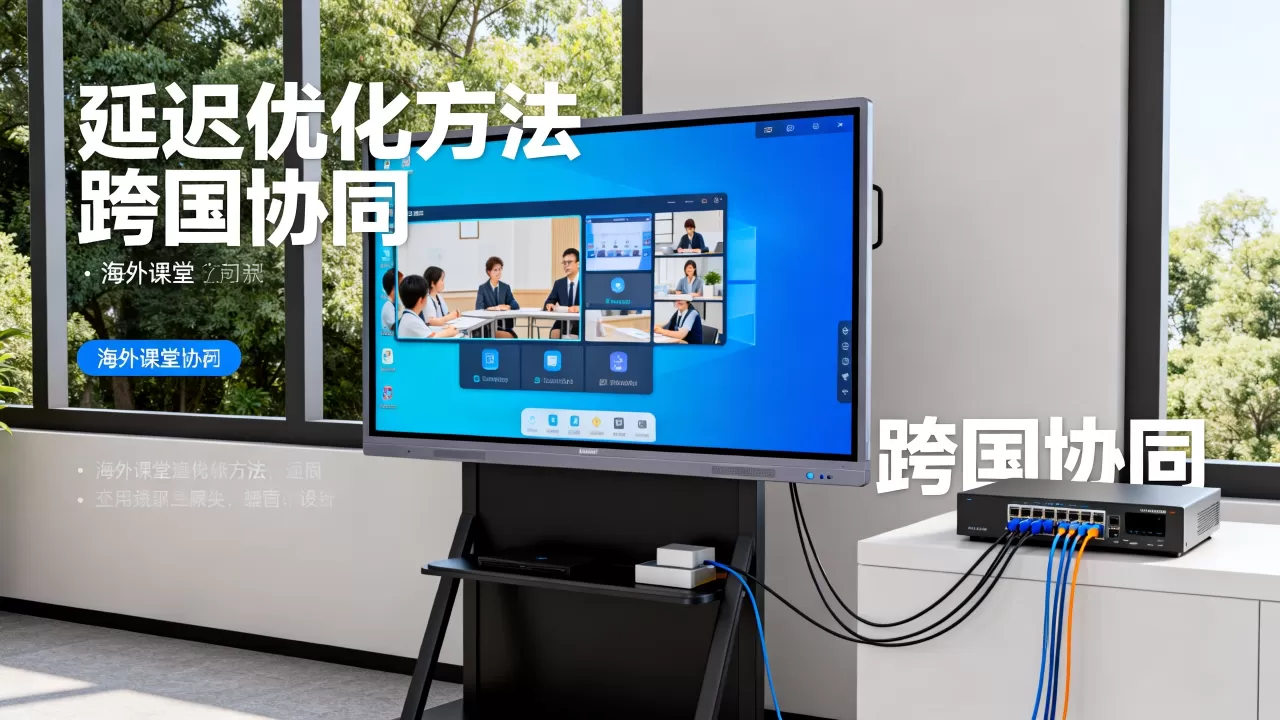 海外课堂互动白板跨国协同延迟如何优化,有哪些方法? 海外课堂互动白板跨国协同延迟如何优化,有哪些方法?