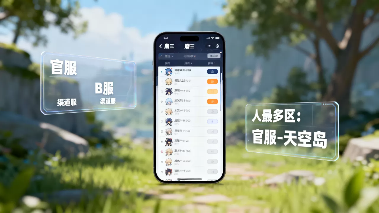 崩三服务器有哪些,哪个区人最多? 崩三服务器有哪些,哪个区人最多?