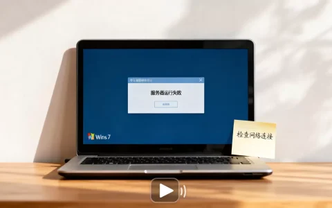 Win7播放器服务器运行失败怎么解决，播放器无法连接服务器原因