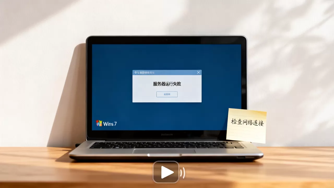 Win7播放器服务器运行失败怎么解决,播放器无法连接服务器原因 Win7播放器服务器运行失败怎么解决,播放器无法连接服务器原因