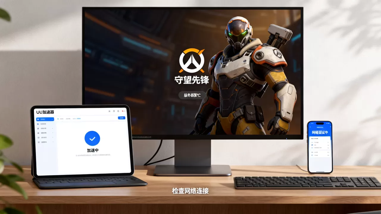 uu加速器领守望先锋服务器繁忙怎么回事,守望先锋进不去游戏怎么办 uu加速器领守望先锋服务器繁忙怎么回事,守望先锋进不去游戏怎么办