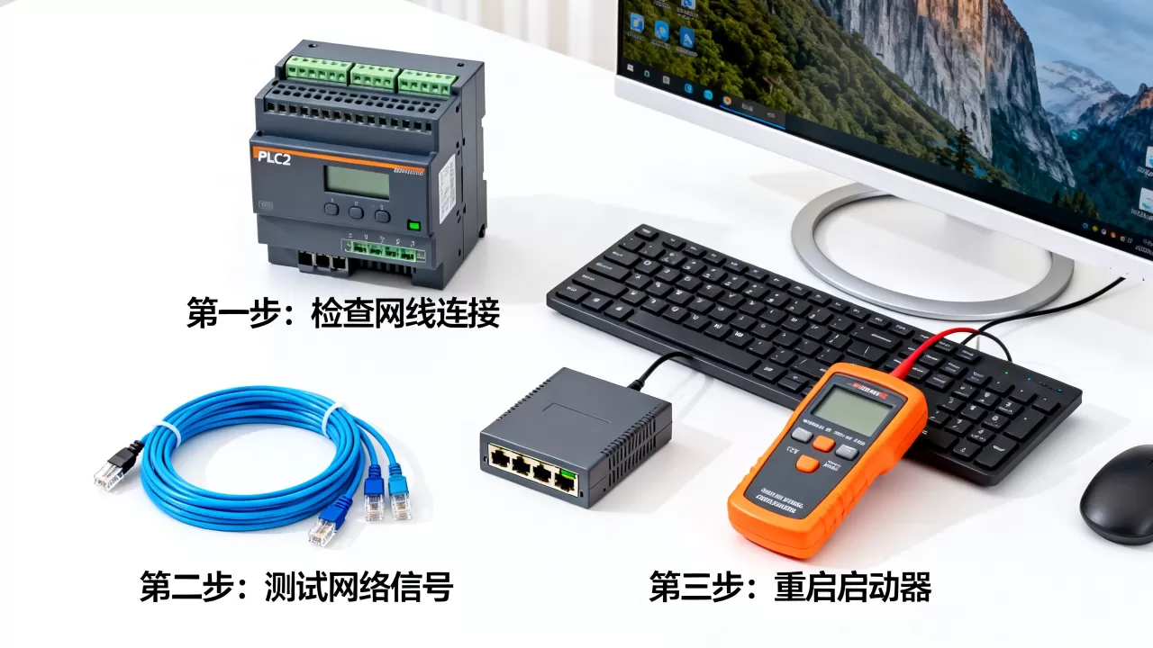 PLC2启动器连接不到服务器?网络故障排查步骤有哪些 PLC2启动器连接不到服务器?网络故障排查步骤有哪些
