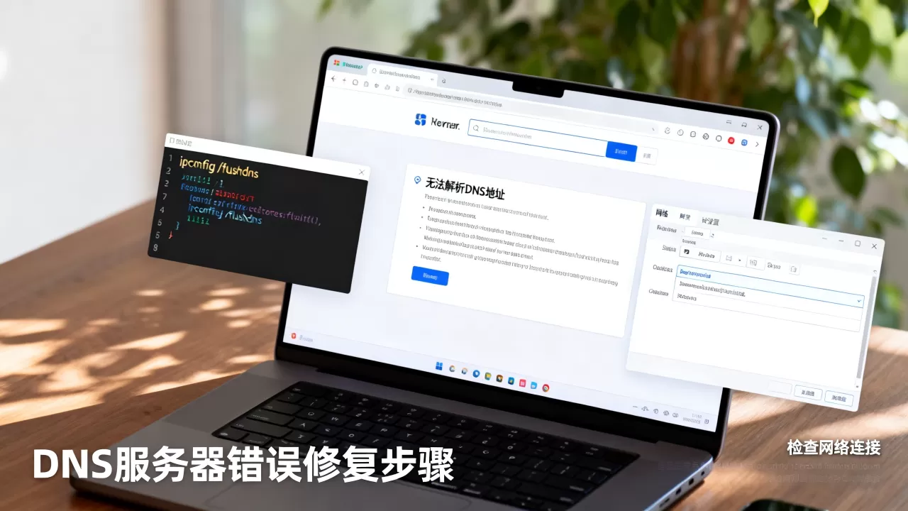 电脑浏览器无法解析dns地址怎么办,怎么修复DNS服务器错误 电脑浏览器无法解析dns地址怎么办,怎么修复DNS服务器错误