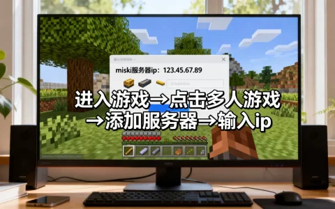 我的世界miski服务器ip是多少,怎么进服务器