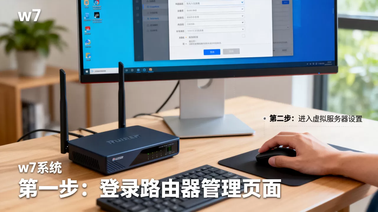 w7系统路由器虚拟服务器怎么设置,操作步骤是什么? w7系统路由器虚拟服务器怎么设置,操作步骤是什么?