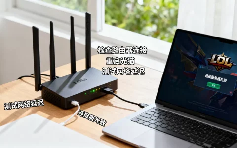 路由器到LOL游戏服务器失败怎么回事，怎么修复？