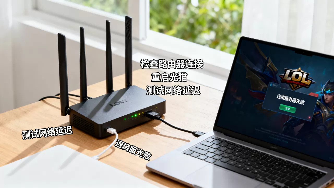 路由器到LOL游戏服务器失败怎么回事,怎么修复? 路由器到LOL游戏服务器失败怎么回事,怎么修复?