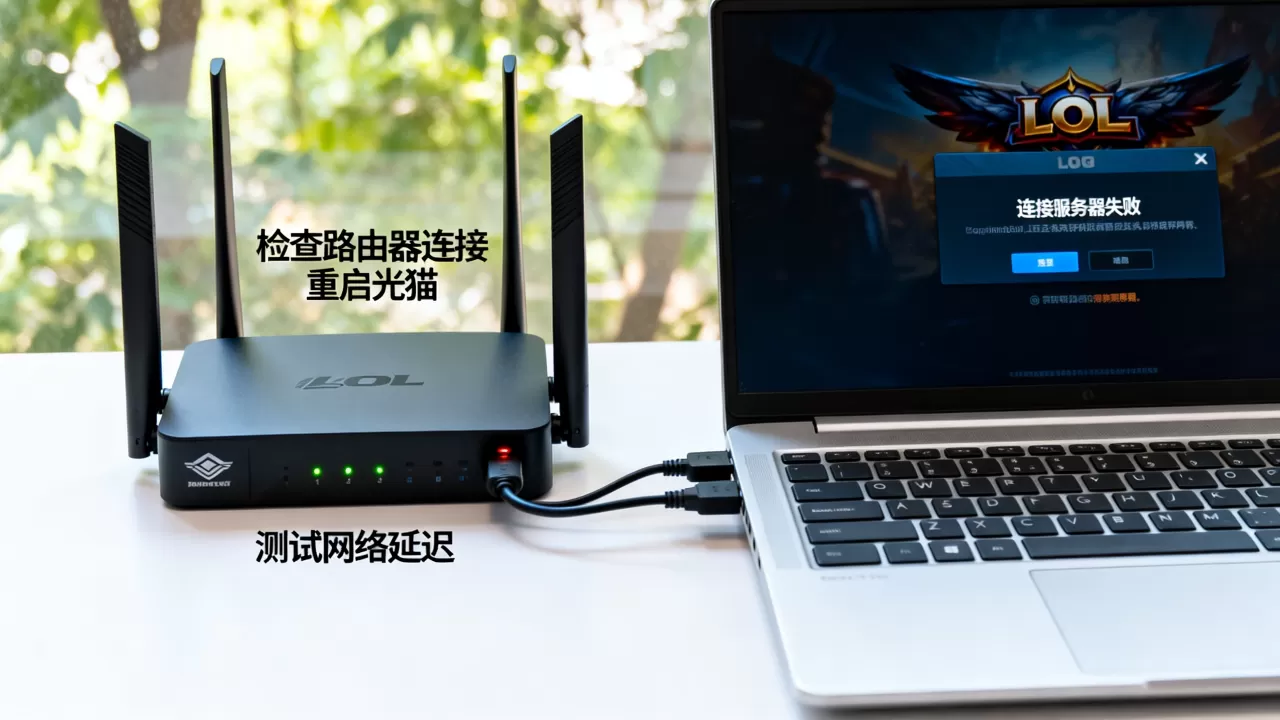 路由器到LOL游戏服务器失败怎么回事,怎么修复? 路由器到LOL游戏服务器失败怎么回事,怎么修复?