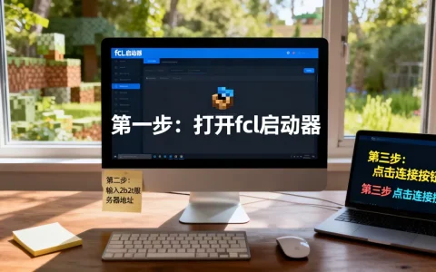 fcl启动器如何加入2b2t服务器，具体步骤是什么？