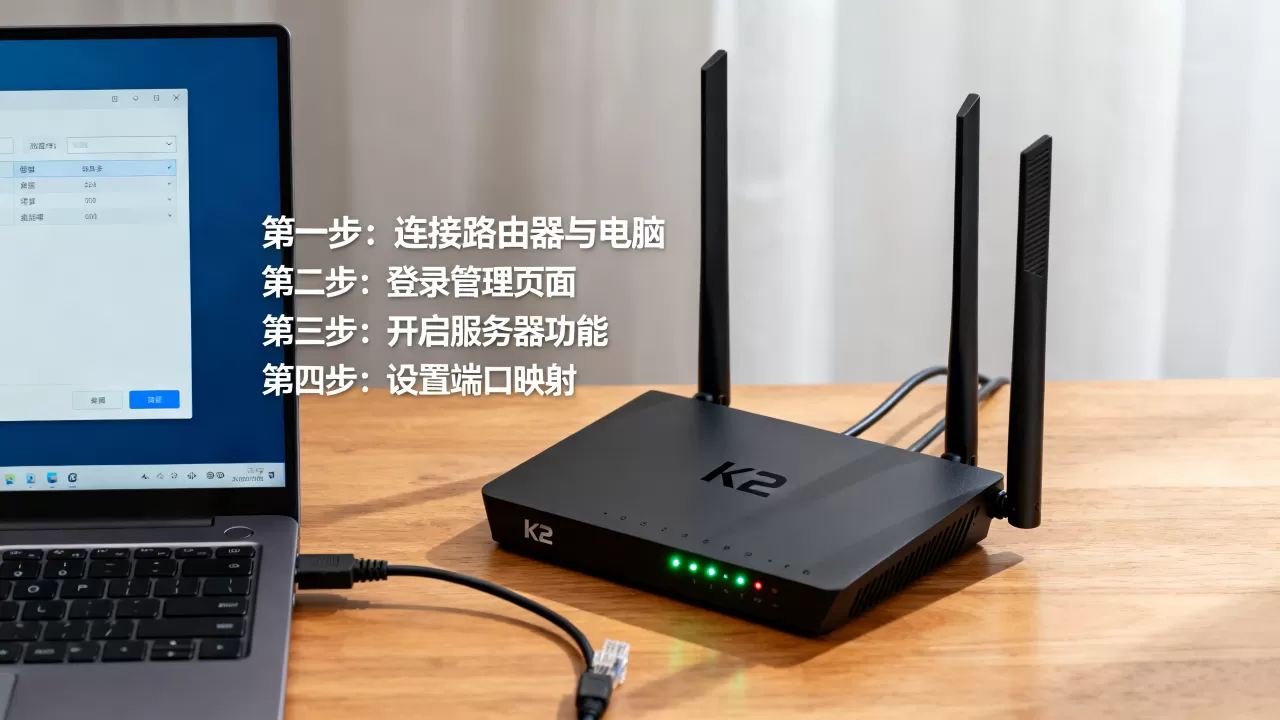 k2路由器怎么设置为服务器,具体操作步骤是什么 k2路由器怎么设置为服务器,具体操作步骤是什么