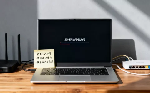 服务器无法用域名访问怎么办？域名解析错误如何解决