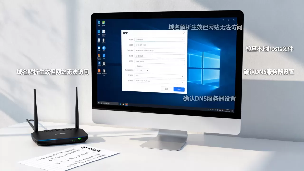 简米云域名解析到IP后,网站还是访问不了怎么办?域名解析生效了网站打不开是什么原因 简米云域名解析到IP后,网站还是访问不了怎么办?域名解析生效了网站打不开是什么原因
