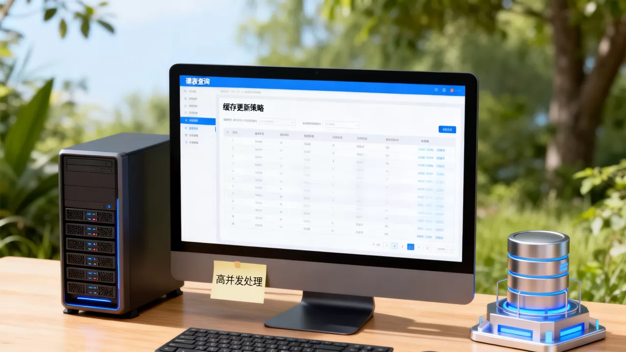 开学季课表查询高并发下如何更新缓存?,缓存更新策略怎么设计? 开学季课表查询高并发下如何更新缓存?,缓存更新策略怎么设计?