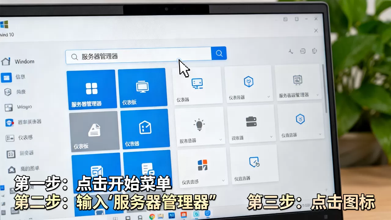 Win10服务器管理器仪表板怎么开?,服务器管理器怎么打开? Win10服务器管理器仪表板怎么开?,服务器管理器怎么打开?