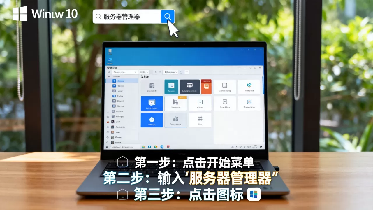 Win10服务器管理器仪表板怎么开?,服务器管理器怎么打开? Win10服务器管理器仪表板怎么开?,服务器管理器怎么打开?