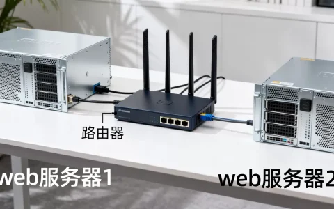 一个路由器如何带两个web服务器，能实现吗？