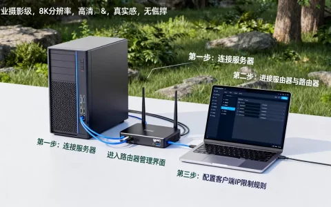 有服务器和路由器怎么控制客户端ip？，步骤是什么