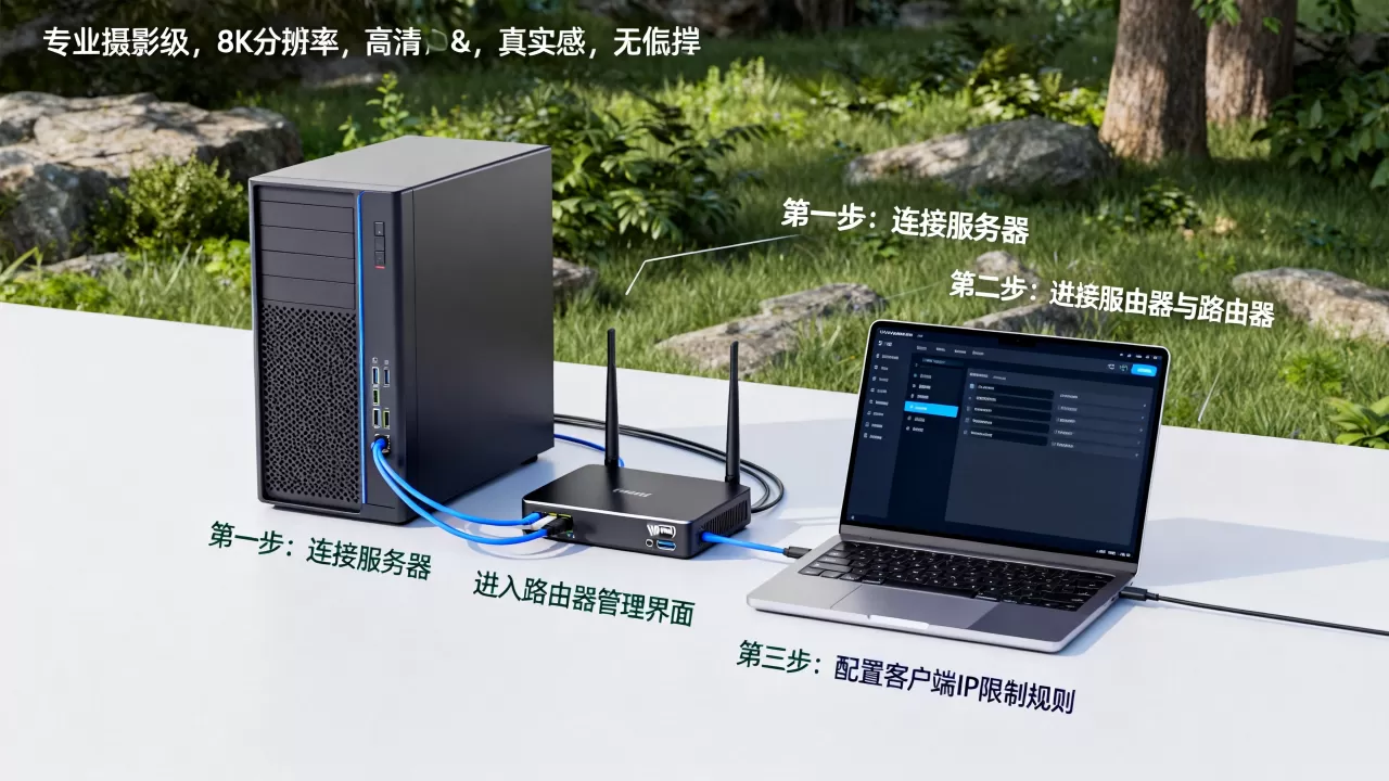 有服务器和路由器怎么控制客户端ip?,步骤是什么 有服务器和路由器怎么控制客户端ip?,步骤是什么