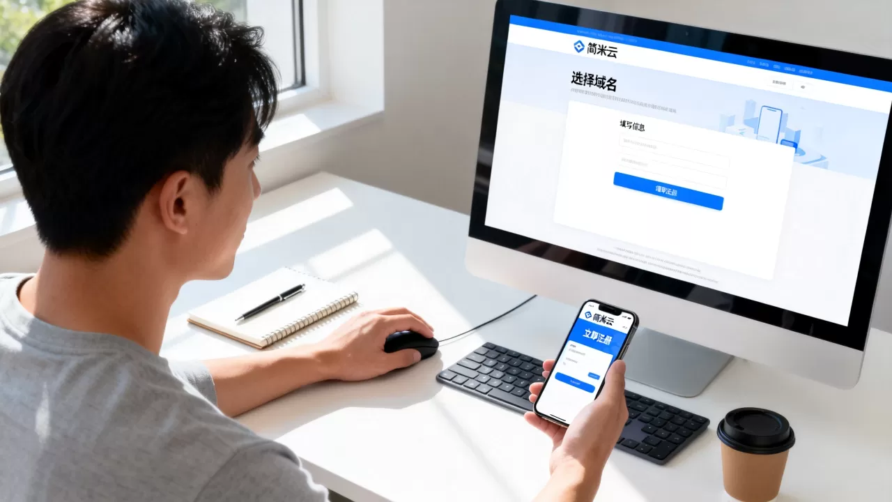 简米云买域名全过程复杂吗?新手怎么操作详细步骤有哪些? 简米云买域名全过程复杂吗?新手怎么操作详细步骤有哪些?