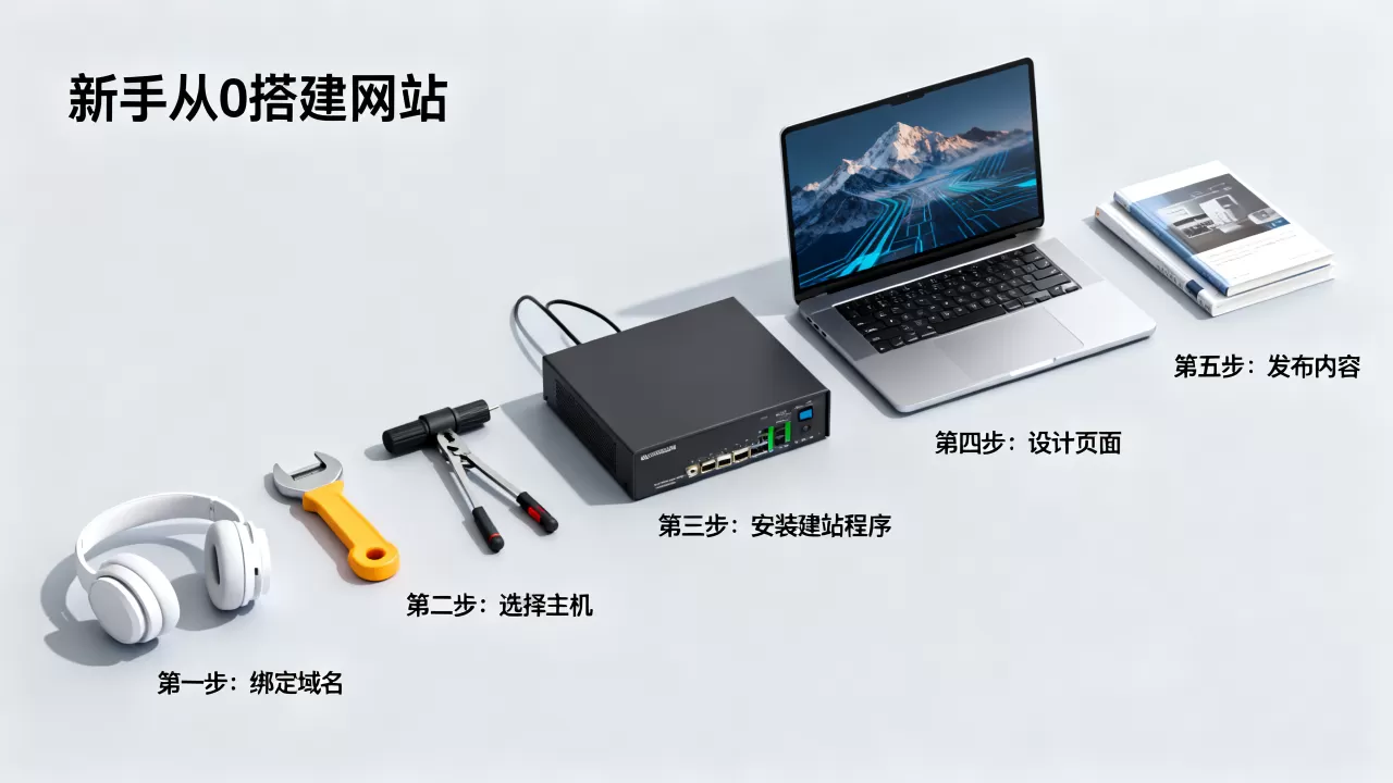 买了域名后怎么建网站,新手从0搭建网站步骤和流程有哪些? 买了域名后怎么建网站,新手从0搭建网站步骤和流程有哪些?