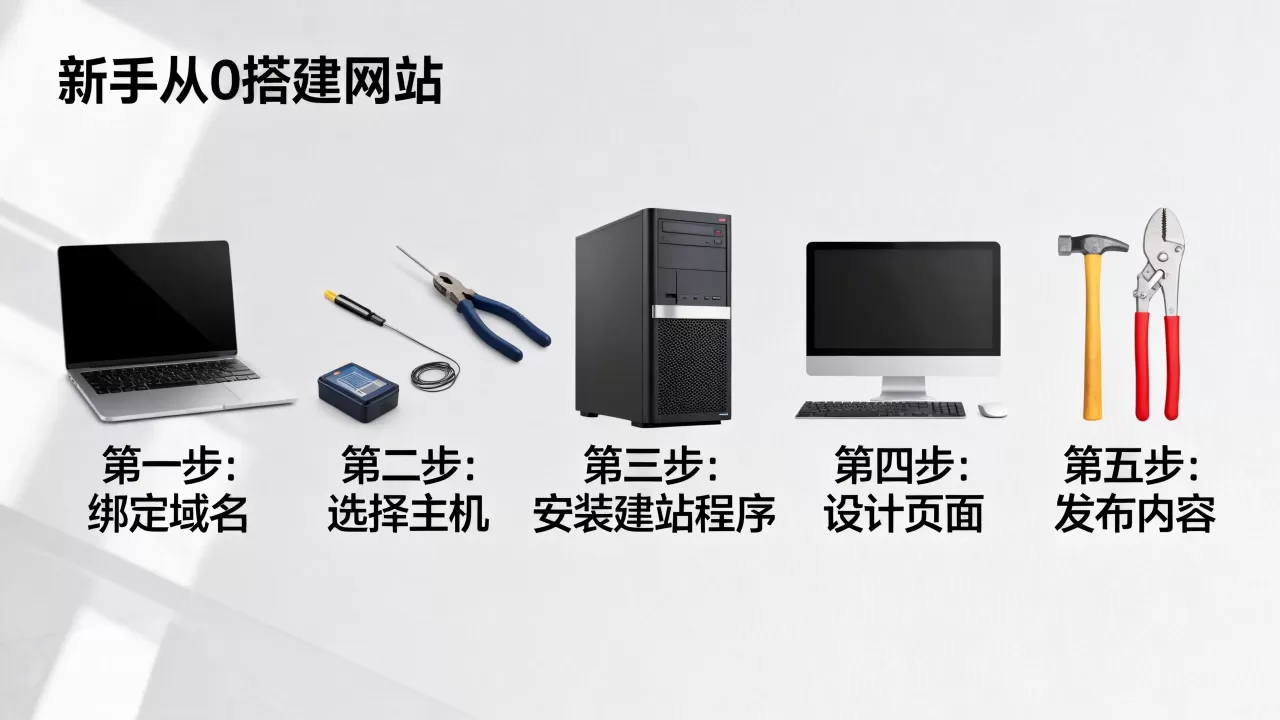 买了域名后怎么建网站,新手从0搭建网站步骤和流程有哪些? 买了域名后怎么建网站,新手从0搭建网站步骤和流程有哪些?