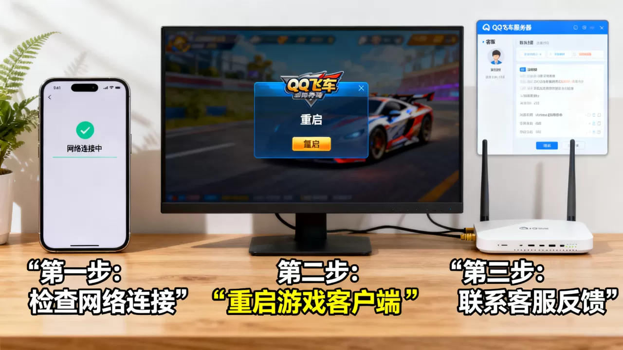 QQ飞车服务器未响应怎么解决,最全解决方法? QQ飞车服务器未响应怎么解决,最全解决方法?