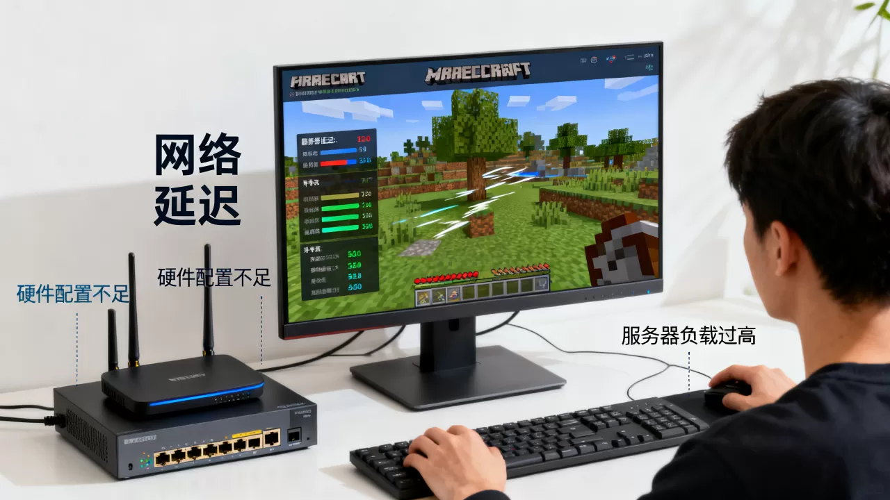 我的世界Java服务器卡顿是什么原因,怎么解决? 我的世界Java服务器卡顿是什么原因,怎么解决?