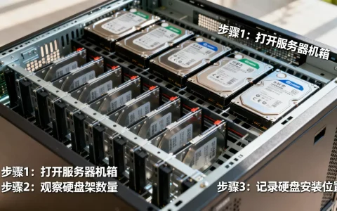 服务器里一般装有几个硬盘，怎么查看服务器硬盘数量？