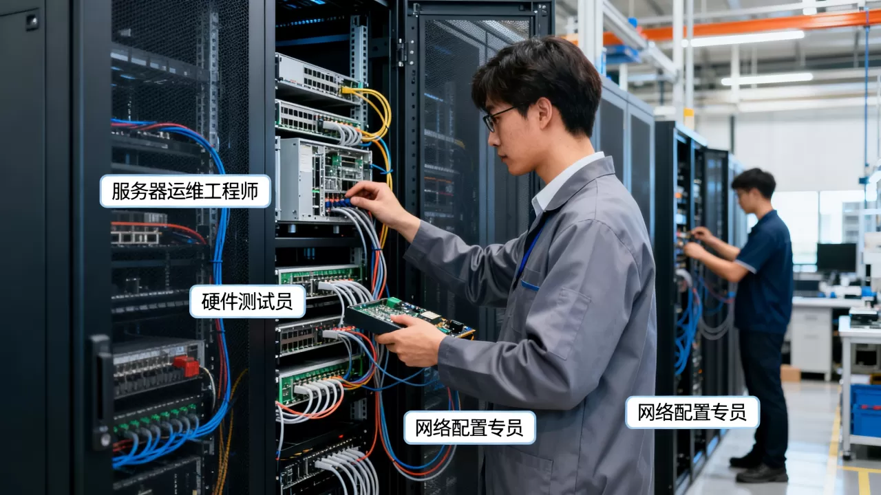 服务器工厂有哪些职位 服务器工厂有哪些职位