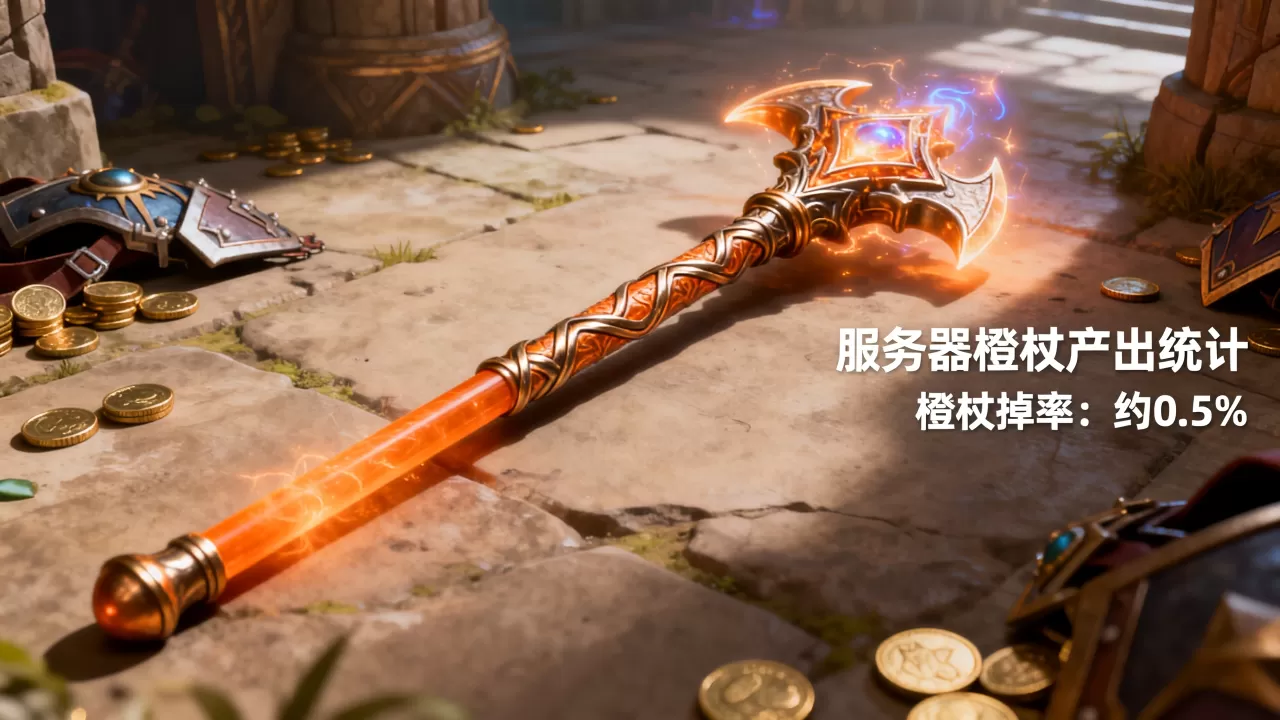 一个服务器能出多少橙杖,魔兽世界橙杖掉率是多少? 一个服务器能出多少橙杖,魔兽世界橙杖掉率是多少?