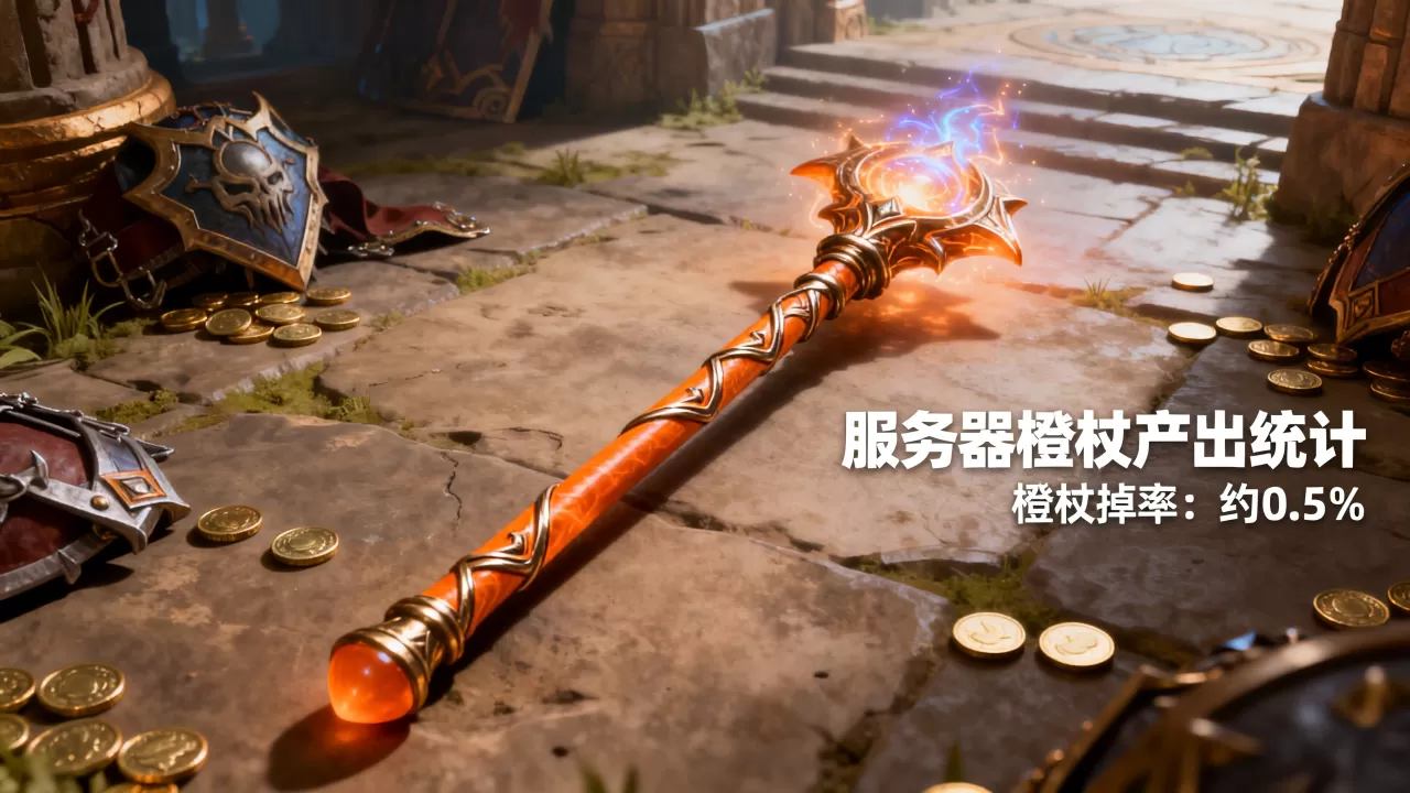 一个服务器能出多少橙杖,魔兽世界橙杖掉率是多少? 一个服务器能出多少橙杖,魔兽世界橙杖掉率是多少?