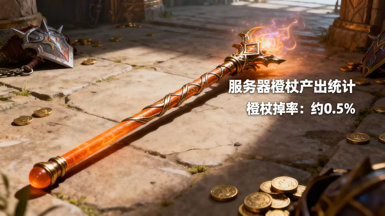 一个服务器能出多少橙杖,魔兽世界橙杖掉率是多少? 一个服务器能出多少橙杖,魔兽世界橙杖掉率是多少?