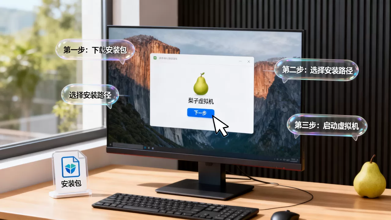 梨子虚拟机怎么用?新手入门教程指南,梨子虚拟机如何安装使用? 梨子虚拟机怎么用?新手入门教程指南,梨子虚拟机如何安装使用?
