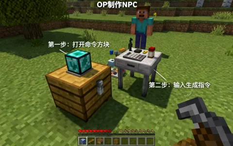 我的世界服务器OP怎么制作NPC，网易版怎么做