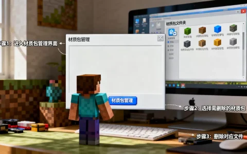 我的世界ec服务器怎么卸下材质包，如何彻底删除材质包？