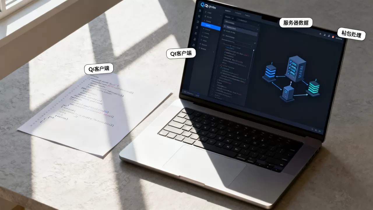 Qt客户端如何高效接收服务器数据,怎样处理粘包问题 Qt客户端如何高效接收服务器数据,怎样处理粘包问题