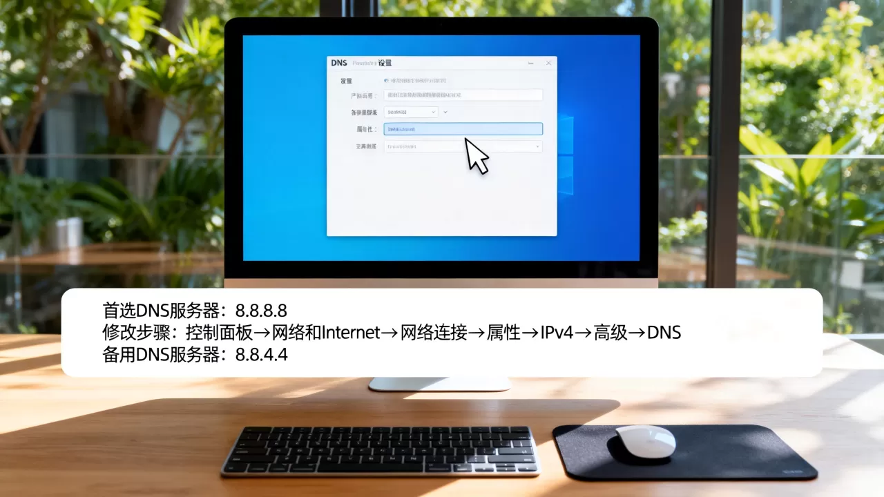 电脑DNS服务器地址是多少,怎么修改设置? 电脑DNS服务器地址是多少,怎么修改设置?