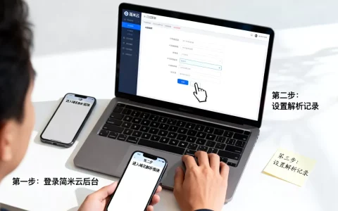 简米云域名解析新手怎么操作？详细步骤是怎样的？，域名解析怎么设置？