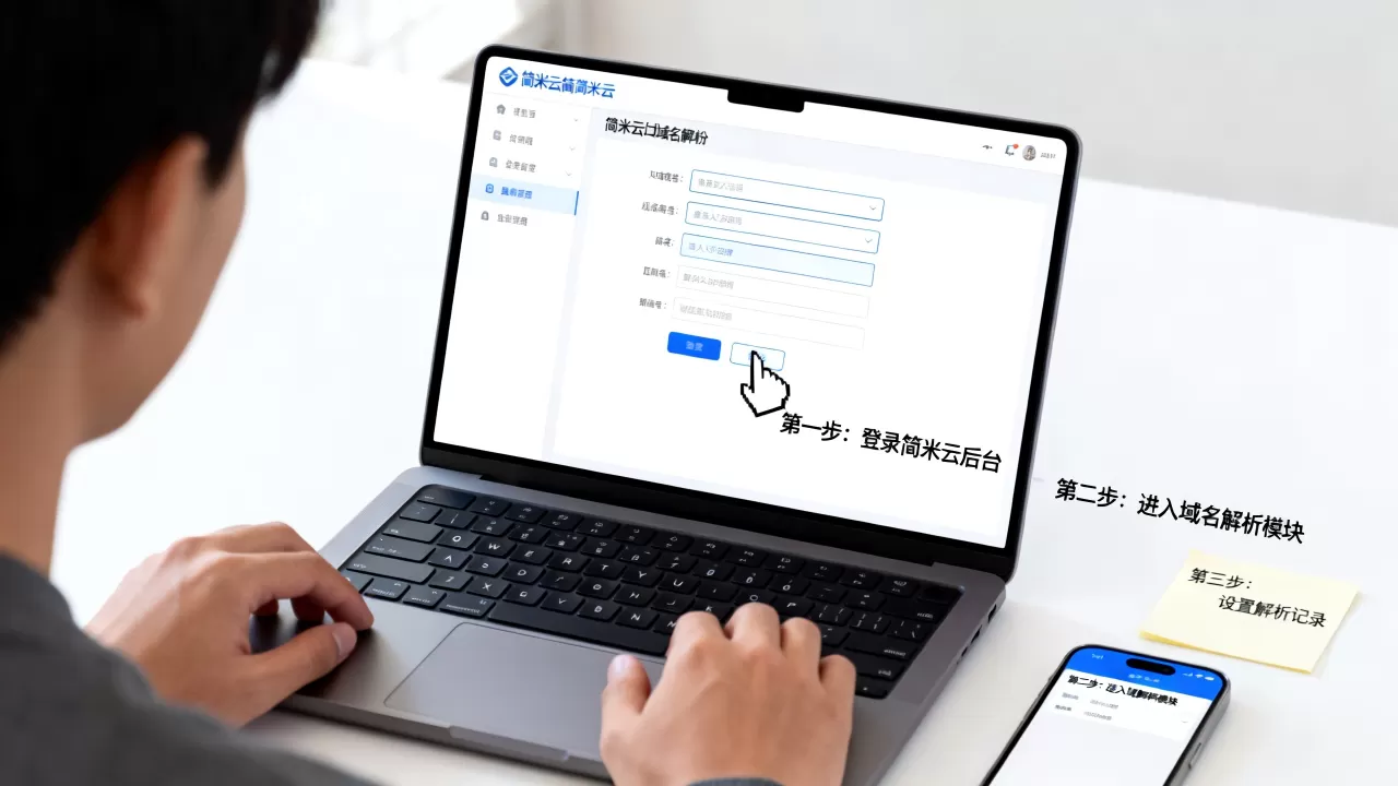 简米云域名解析新手怎么操作?详细步骤是怎样的?,域名解析怎么设置? 简米云域名解析新手怎么操作?详细步骤是怎样的?,域名解析怎么设置?