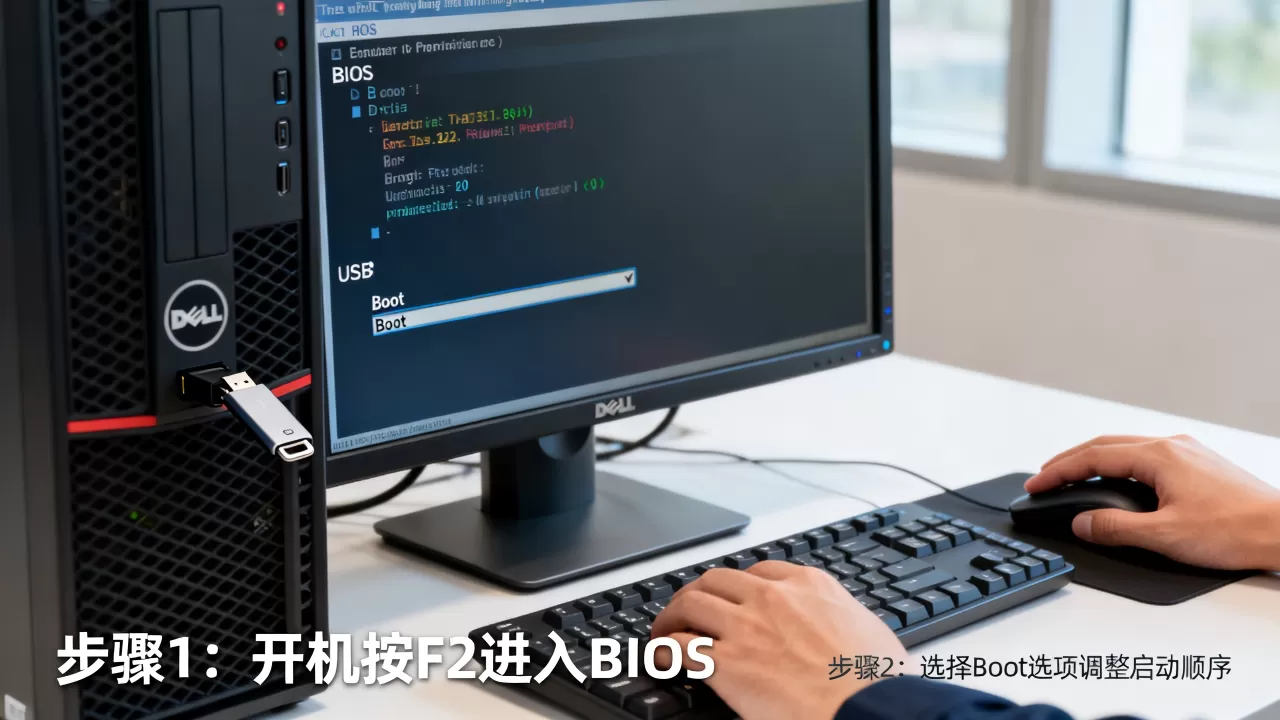 戴尔服务器进了BIOS怎么设置U盘启动?,详细步骤是什么? 戴尔服务器进了BIOS怎么设置U盘启动?,详细步骤是什么?
